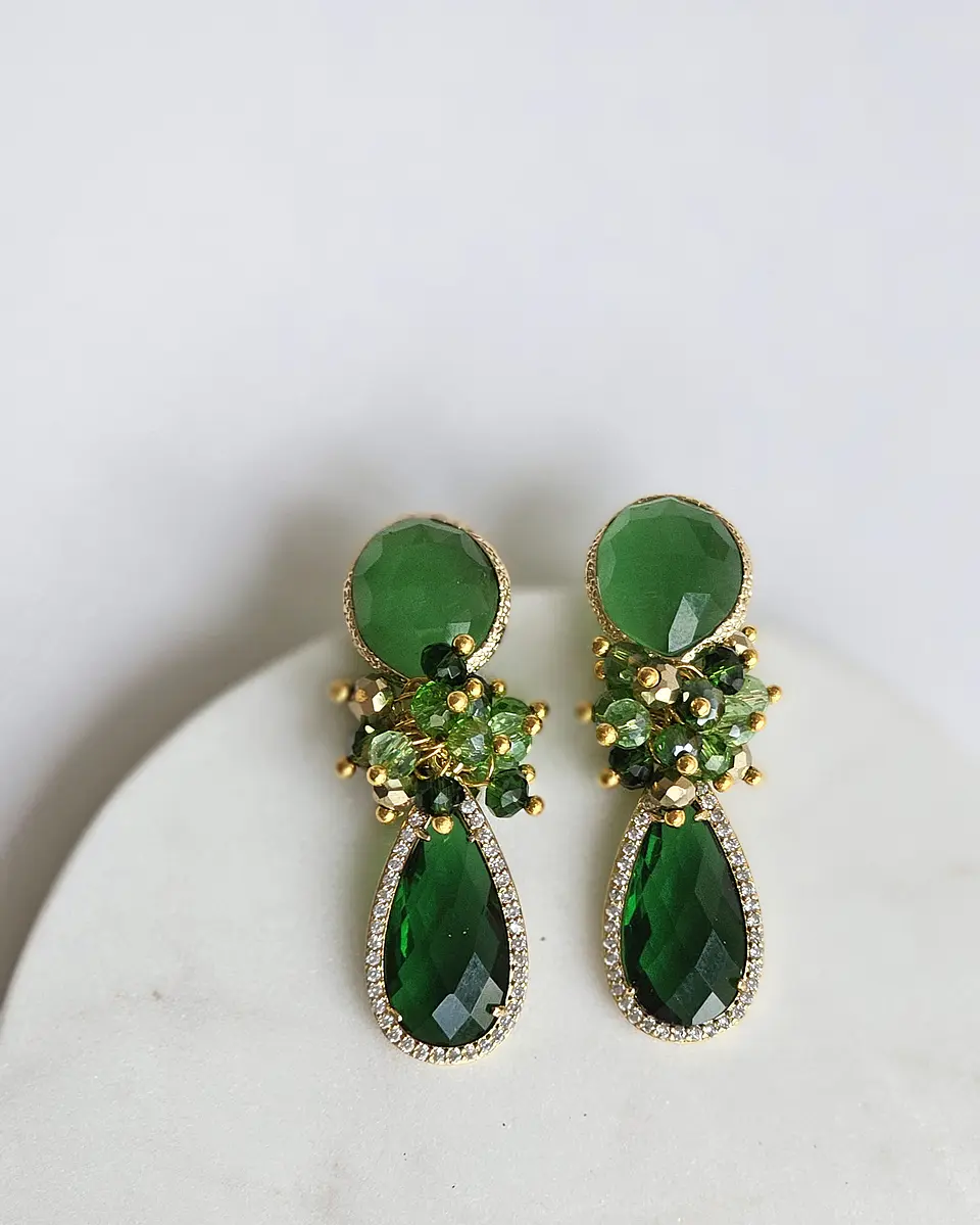 Aros verdes con racimo 2