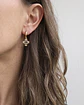 Argollas con cruz con circonitas - Miniatura 4