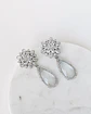 Aros circonita y Cristal blanco - Miniatura 2