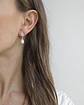 Aros circonita y perla chica - Miniatura 3