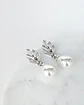 Aros circonita y perla chica - Miniatura 2