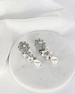 Aros doble racimo perlas - Miniatura 3