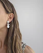 Aros de perla con racimo - Miniatura 4