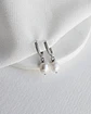 Argolla circonitas y perlas silver - Miniatura 3