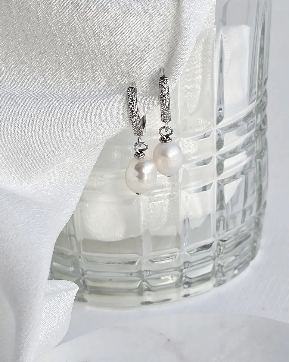 Argolla circonitas y perlas silver 2