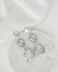 Aros perla cristal y perla - Miniatura 2