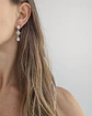 Aros circonita vintage - Miniatura 3