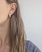 Argollas con circonitas colores - Miniatura 3
