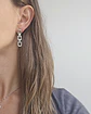 Aros tipo cadena silver - Miniatura 3