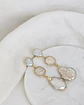 Aros perla cuarzo blanco y perla - Miniatura 3