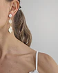 Aros perla cuarzo blanco y perla - Miniatura 4
