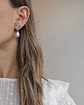 Aros circones con perla chica - Miniatura 5