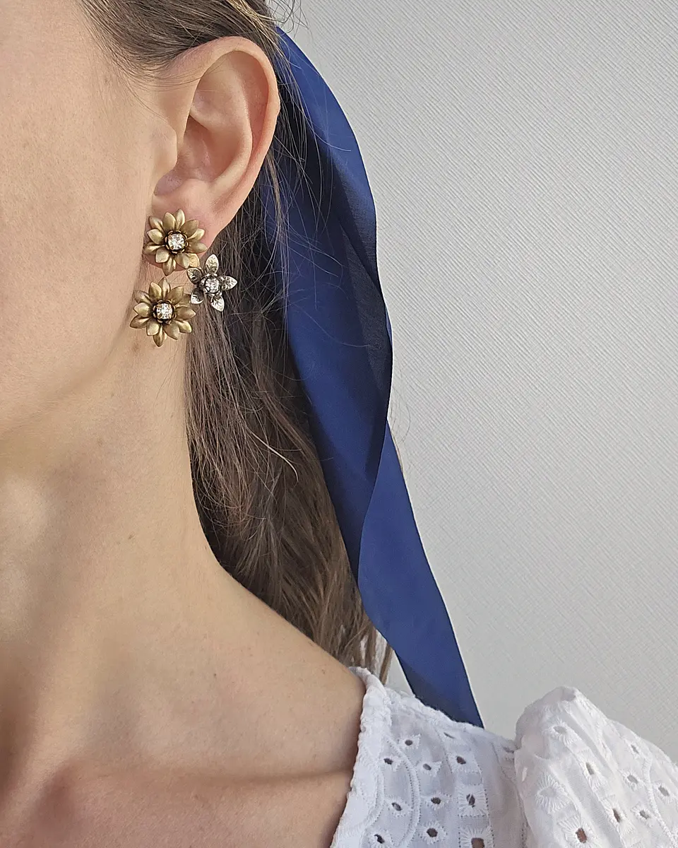 Aros tres flores 3