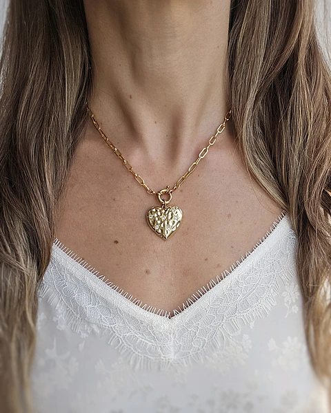 Collar corazón