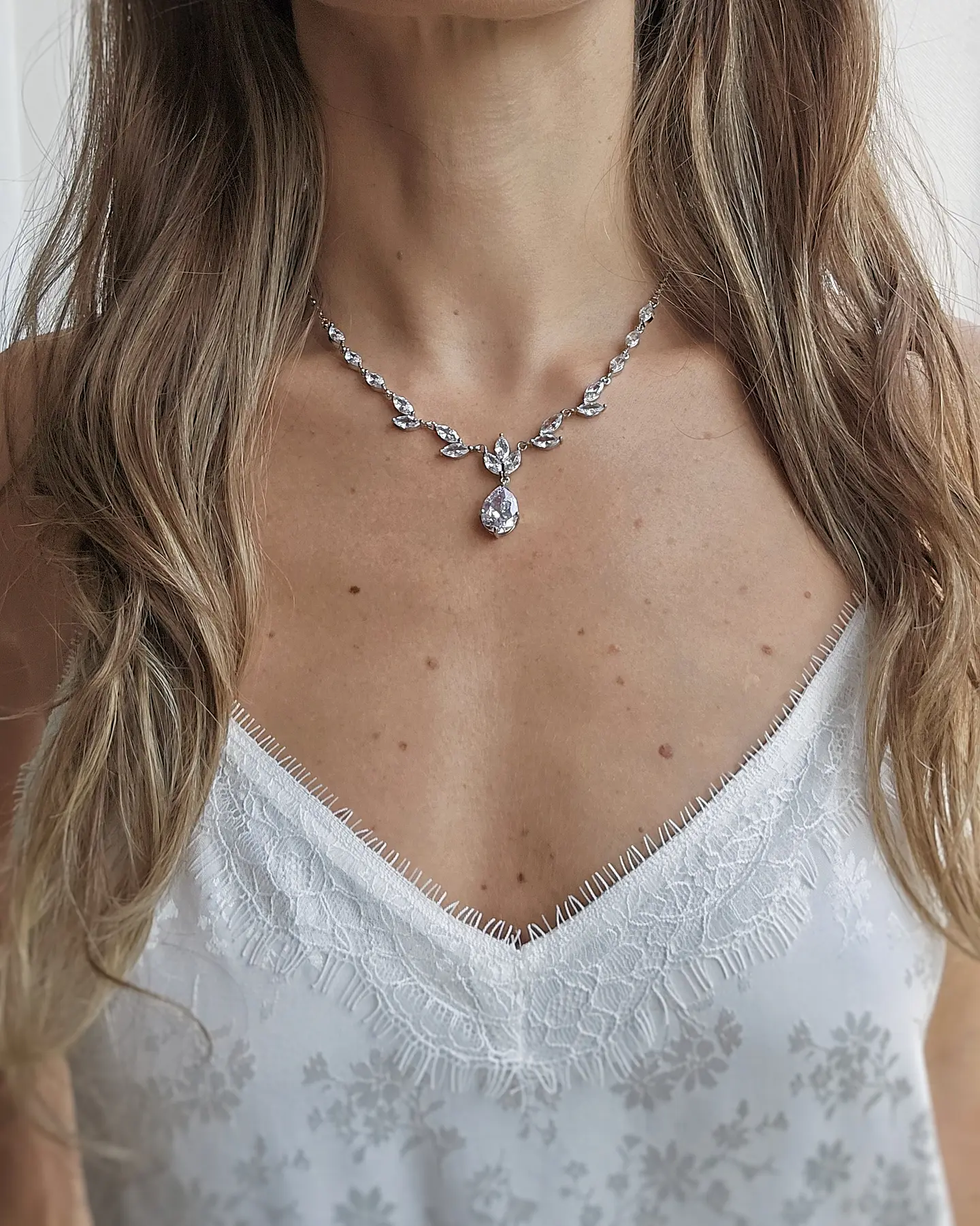 Collar enredadera circonitas 3