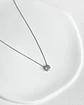 Collar punto de luz plata 40 cms - Miniatura 1