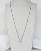 Collar punto de luz plata 47 cms - Miniatura 3