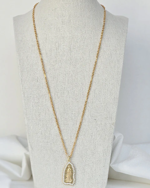 Collar virgen irregular circonitas