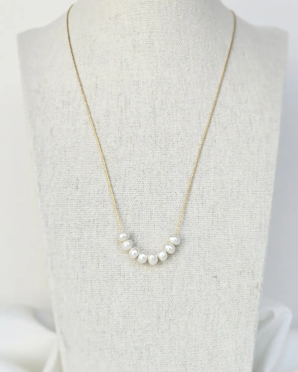 Collar varias perlas 3