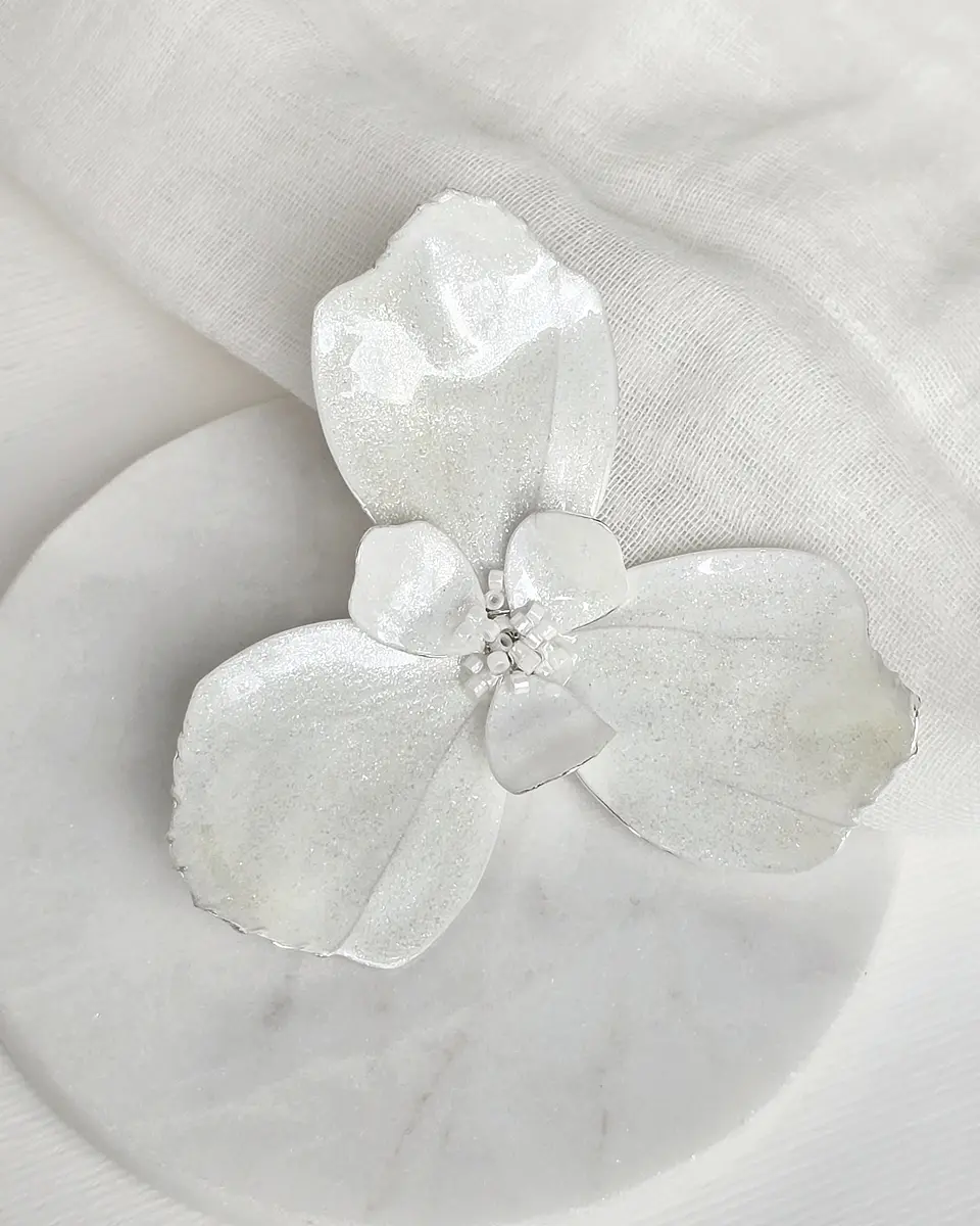 Pin de flor grande  2