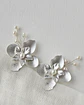 Pines con flor y perlas - Miniatura 1