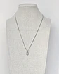 Collar corazón circonitas - Miniatura 2