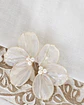 Aros media flor cristalizada dorada - Miniatura 3