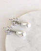 Aros circones con perla chica - Miniatura 2