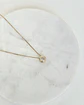 Collar punto de luz oro 46 cms - Miniatura 1