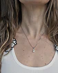 Collar con colgante de circón y perla - Miniatura 2