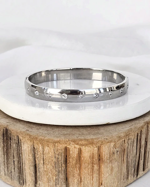 Esclava completa circonitas plata