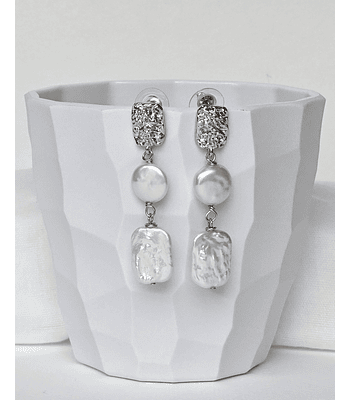 Aros perlas distintas formas