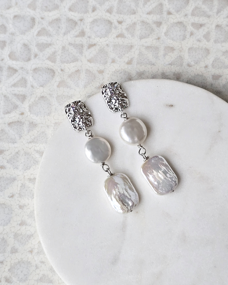 Aros perlas distintas formas