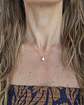 Collar punto de luz colgante gold - Miniatura 2