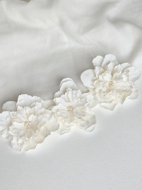 Set 3 flores crudo