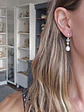 Aros circonitas y perla natural gold - Miniatura 3