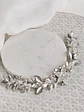 Tocado Justina plateado - Miniatura 3