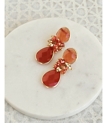 Aros naranjos racimo