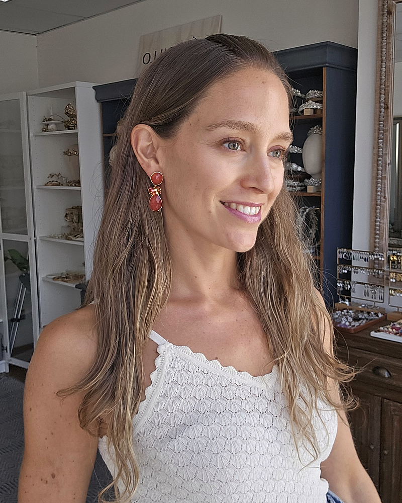 Aros naranjos racimo