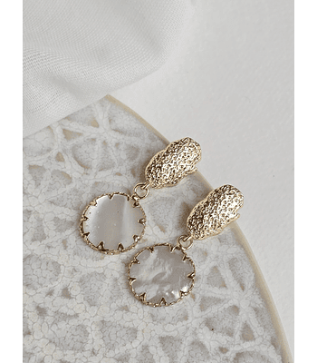 Aros concha perla