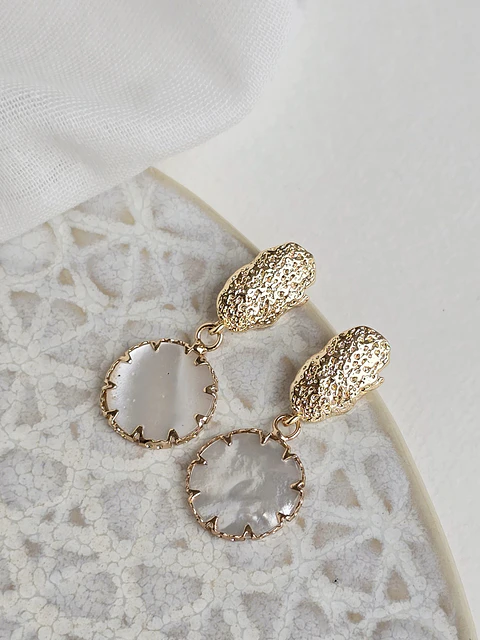 Aros concha perla