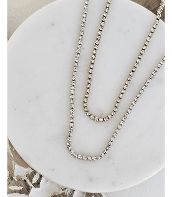 Collar strass choker