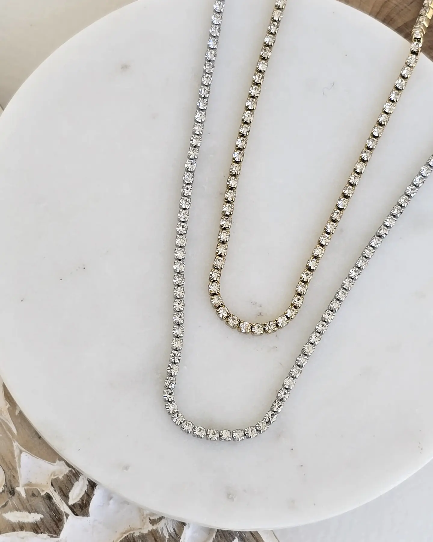 Collar circonitas choker 1