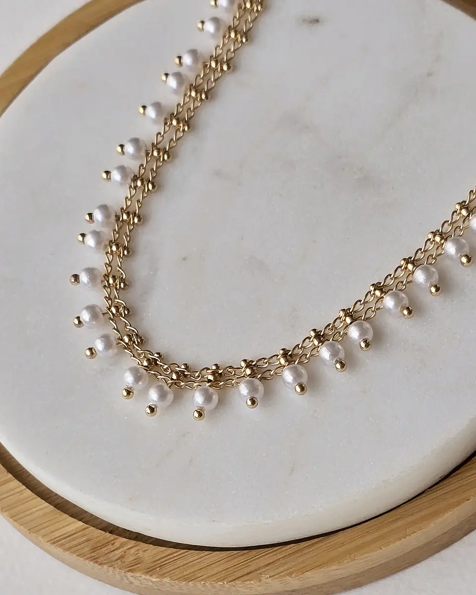 Choker perlas 1