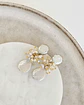 Aros de perla con racimo gold - Miniatura 3