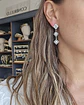 Aros vintage de circonitas - Miniatura 3