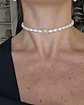Choker perlas centro vintage dorado - Miniatura 4