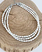 Collar perlas naturales 3 vueltas - Miniatura 2