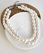 Choker perlas 2 vueltas - Miniatura 1