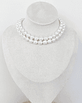 Choker perlas 2 vueltas
